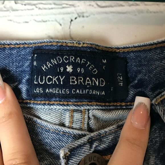Lucky Brand Blue Jeans 4 Sz 27 - Picture 5 of 8